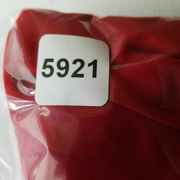 Lush Dress Womens Small Red Sleeveless Party Split Maxi Romper Halter Neck Zip - Picture 16 of 16